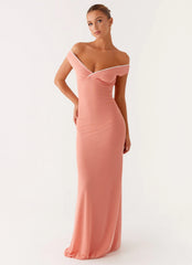 Katiya Maxi Dress - Peach