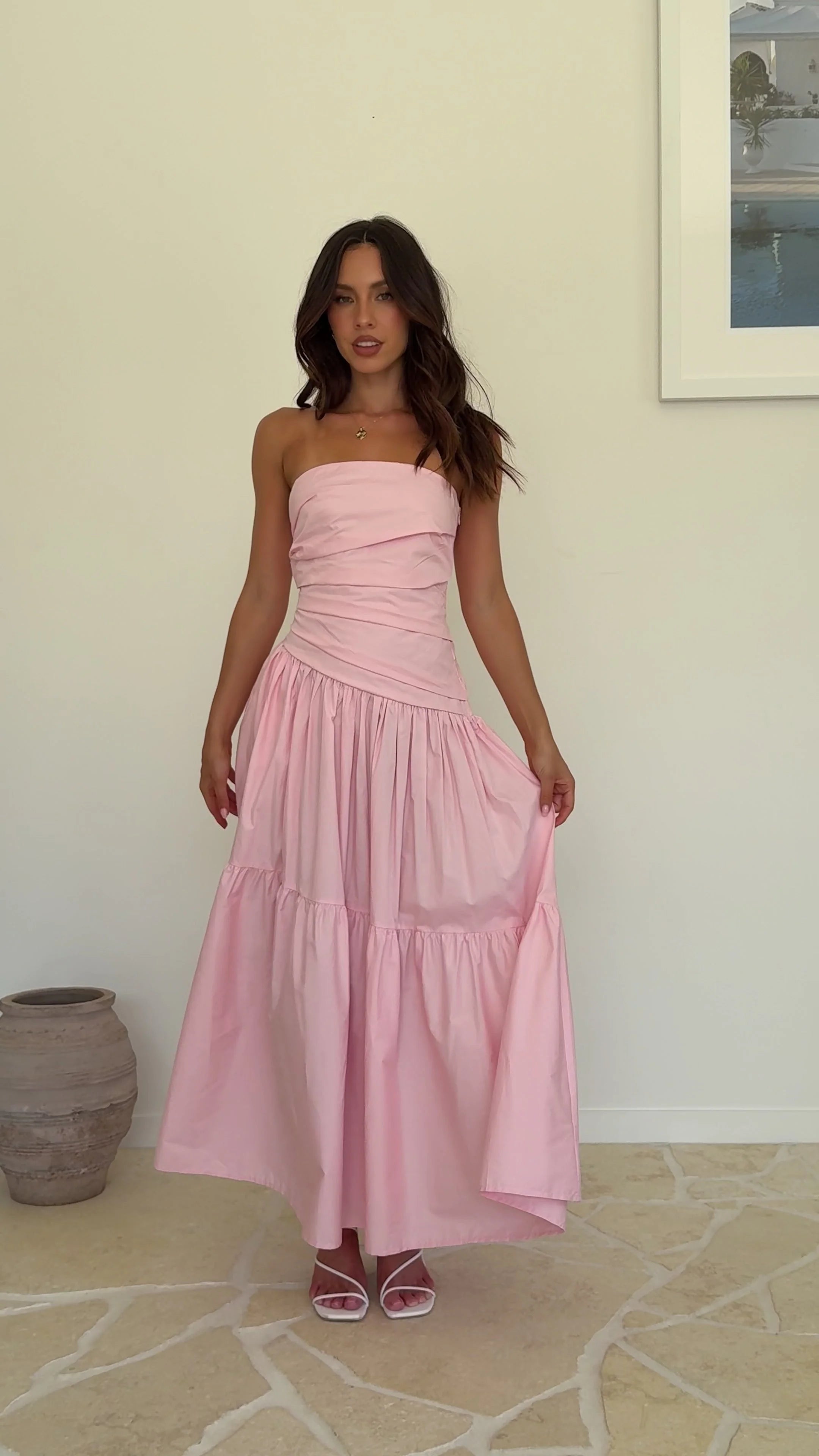 Lola Maxi Dress - Pink
