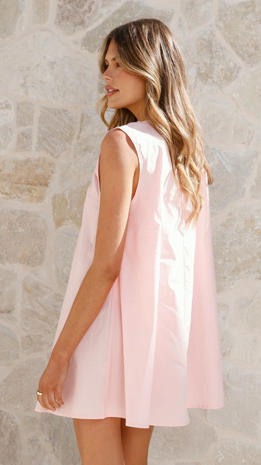Vanessa Mini Dress - Pink
