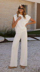 Robin Off Shoulder Top - White
